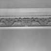 Detail of cornice in drawing room, Cairness House.