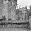 View of Duntreath Castle entrance front.