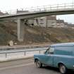 M8, Monklands Motorway
Frame 2A: General view of NE abutment of Kildermorie Road Footbridge
