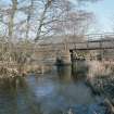 Polmont to Stirling Railway, Skeoch, Railway Bridge
Frame 29: General view of original railway bridge prior to removal - replacement.