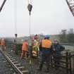 Polmont to Stirling Railway, Skeoch, Railway Bridge
Frame 6: General view of bridge erection at Skeoch.