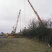 Polmont to Stirling Railway, Skeoch, Railway Bridge
Frame 16: General view of bridge erection at Skeoch.