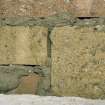Unidentified and unlocated.
Detailed view of unlocated and unidentified masonry. Undated.