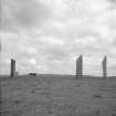 Stones of Stenness - general view of the monoliths.