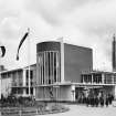 Empire Exhibition, 1938
Modern copy of press photograph showing Industry North and Sports pavilions