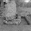 Inverlochy Castle
Frame 18 - Trench C excavated; from south

