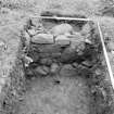 Inverlochy Castle
Frame 6 - Detail of wall in Trench E; from south
