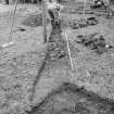 Inverlochy Castle
Frame 7 - Cobbles F702 in drain trench; from northeast
