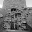 St. Monance Saltworks
Excavations 1990-1996
Frame 8 - Wind pump and upper beam pit - from south
