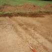 Broomhill, Newstead: rescue excavation archive
Frame 16: Road surface (F003) looking from E to W.






