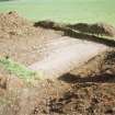 Broomhill, Newstead: rescue excavation archive
Frame 28: General view across Trench 2 and road, looking from W to E.






