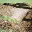 Broomhill, Newstead: rescue excavation archive
Frame 29: General view across Trench 2 and road, looking from W to E.






