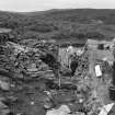 Excavation photographs showing  OP8 wall section and views of excavation from interior

