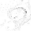 RCAHMS survey drawing; Creag A-Chairn, Canna, chambered cairn: plan.
 
 
