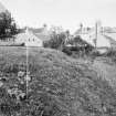 Excavation photograph : general view of mound looking north-west.