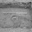 St Monance Saltworks
Excavations 1990-1996
Frame 16 - Trench 6: sondage through F1608, through F1614 - from south
