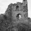 View of the remains of Cockburnspath Tower from S.