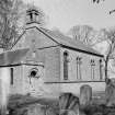 View of Bonkyl and Preston Parish Church from SW.