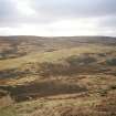 Caolas; general view of hut-circle