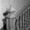 Detail of stair newel