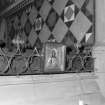 Interior.  Detail of icon and metal work.