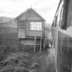 View of east signal box, Rogart Station.