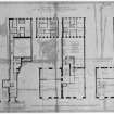 Edinburgh, 109-110 Princes Street, Scottish Liberal Club.
Phographic copy of basement, ground, first and second floor plans.