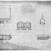 Photographic copy of plans, sections and elevations of boiler house, including details of boilers.