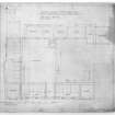 Photographic copy of drawing of ground floor plan of steading.
Insc: 'Touch House, Stirlingshire, Ground Floor Plan of Steading, Original Survey, Jan. 1928'.