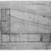 Photographic copy of drawing of proposed alterations to first floor plan of steading.
Insc: 'Touch House, Stirlingshire, Proposed Alterations to Steading, First Floor Plan', 'Lorimer and Matthew, 17 Gt Stuart Street, Edinburgh, 19/4/28'.