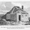 Loch Leven, St. Serf's Island, The Chapel.
Photographic copy of engraved general view.