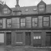 View of 4-8 Glasgow Street, Ardrossan, from NW, showing the premises of D Cameron and T S Guthrie, flesher.
