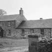 General view of New Clunie Free Church School and schoolhouse.