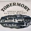 View of Tobermory Single Malt Scotch Whisky sign