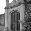 Mausoleum adjacent to Hutchison Mausoleum.