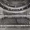 Howard and Wyndham Jubilee album. Page 8. Detail of photograph of the auditorium taken from the stage.