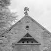 Detail of dovecot on farm building, Towie Barclay Castle.