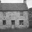 View of front elevation of house in Cross Wynd, Falkland.