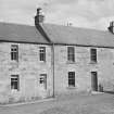 View of houses in Cross Wynd, Falkland.