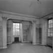 Interior view of Capelrig House showing drawing room on ground floor.