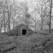 General view of burial vault, Mordington House.