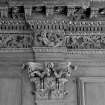 Strathleven House, interior.
Detail of frieze and capital in West room (dining room?).