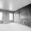 Strathleven House, interior.
View to chimneypiece wall and North East corner of West room (dining room?)