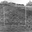 Excavation photograph - east section, south segment.