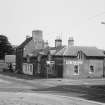 General view of high Street, Ayton, from N, including Mace Mini-Market.