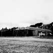 View from south east of Net Works with Cardy House in the background