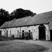 View of east wing of steading