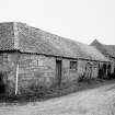 General view of steading buildings, from W