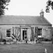 Frontal facade of farmhouse