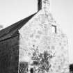 View of gable of W house.